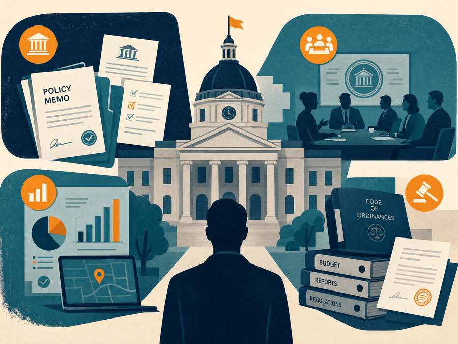 Government technology leadership experience